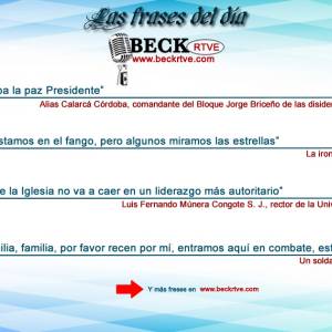 Las frases del día - Abril 29 de 2025